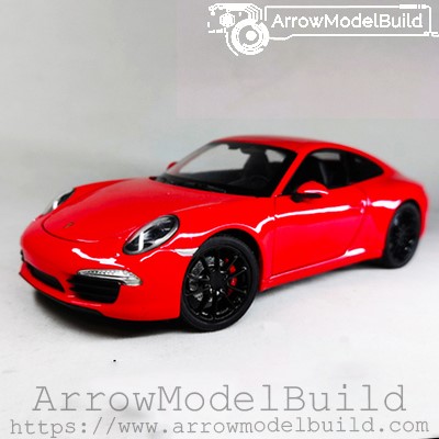 Picture of ArrowModelBuild Porsche 911 GT3 (Red and Black Wheels Edition) Built & Painted 1/24 Model Kit