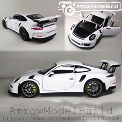 Picture of ArrowModelBuild Porsche 911 GT3 (Plain White) Built & Painted 1/24 Model Kit