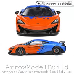 Picture of ArrowModelBuild McLaren 600LT Custom Color (F1 Team Tribute) Built & Painted 1/18 Model Kit