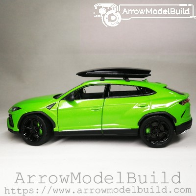 Picture of ArrowModelBuild Lamborghini Urus Custom Color (Ithaca Green and Black) With Luggage Edition Built & Painted 1/24 Model Kit