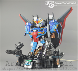 Picture of ArrowModelBuild Z Gundam Head Chest with LED set (Custom Metal) Built & Painted 1/35 Model Kit
