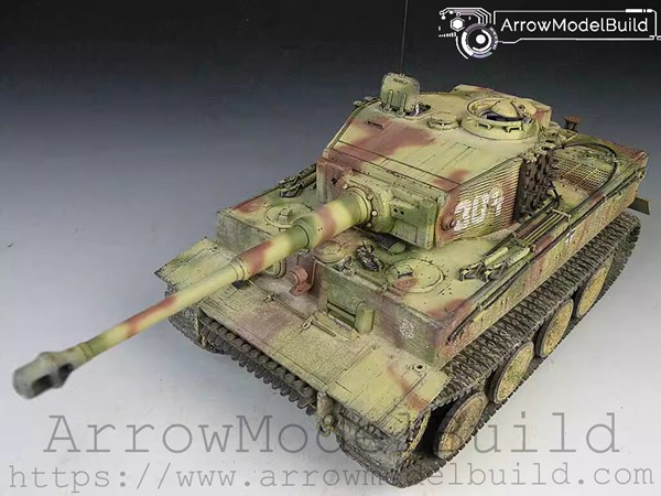 Picture of ArrowModelBuild Dragon Tiger I Tank Vehicle Built & Painted 1/35 Model Kit