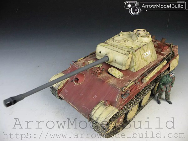 Picture of ArrowModelBuild Leopard G Tank Vehicle Built & Painted 1/35 Model Kit
