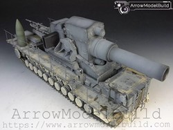 Picture of ArrowModelBuild Trumpeter Carl Heavy Cannon Tank Vehicle Built & Painted 1/35 Model Kit