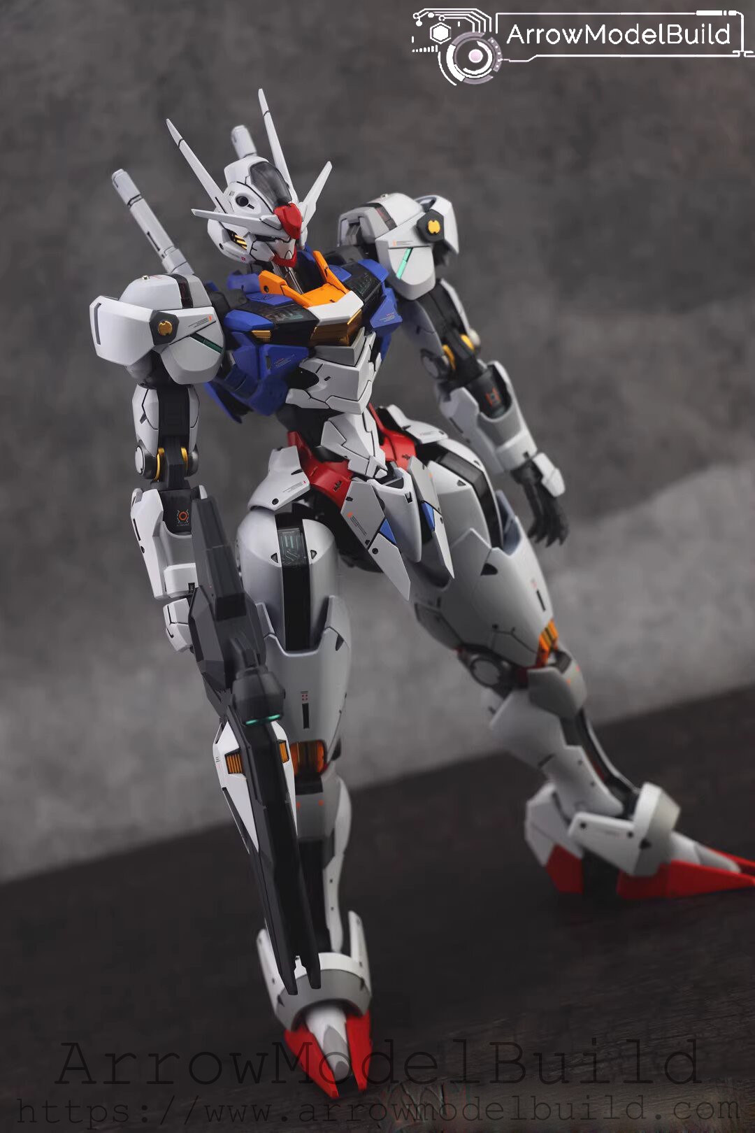 ArrowModelBuild - Figure and Robot, Gundam, Military, Vehicle, Arrow, Model  Build. ArrowModelBuild Gundam Aerial Built & Painted FM 1/100 Model Kit