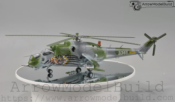 Picture of ArrowModelBuild Mi-24v Hind Armed Helicopter Built & Painted 1/72 Model Kit