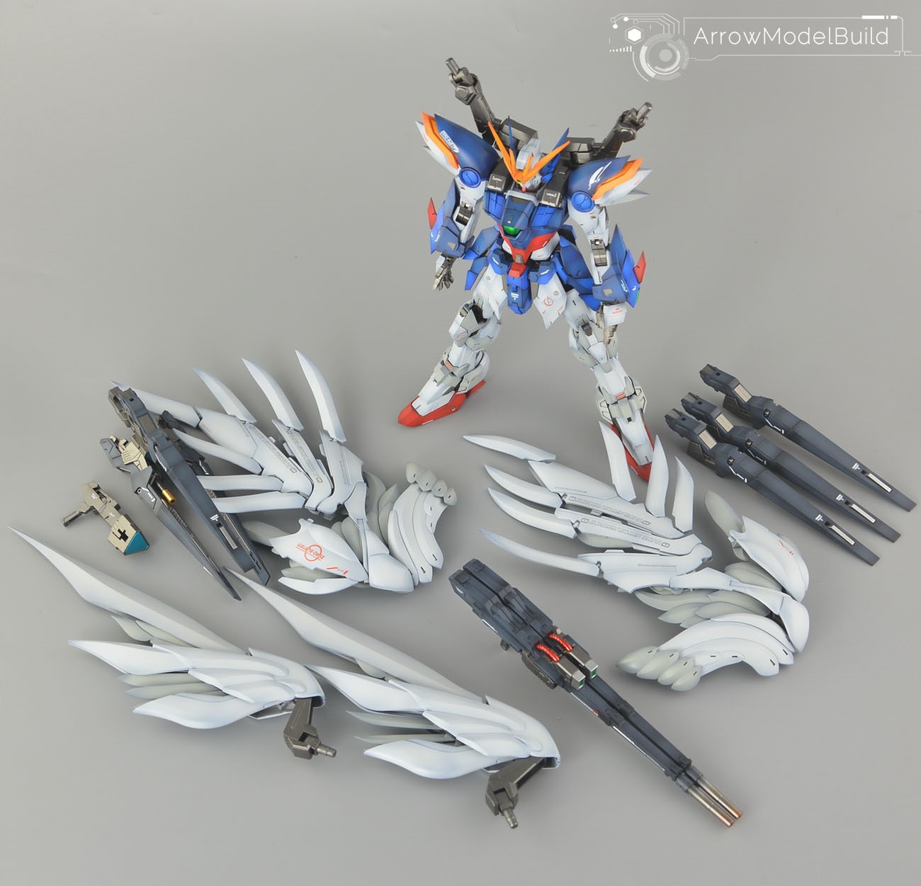 Picture of ArrowModelBuild Wing Zero Custom EW with Drei Zwerg Built & Painted MG 1/100 Model Kit