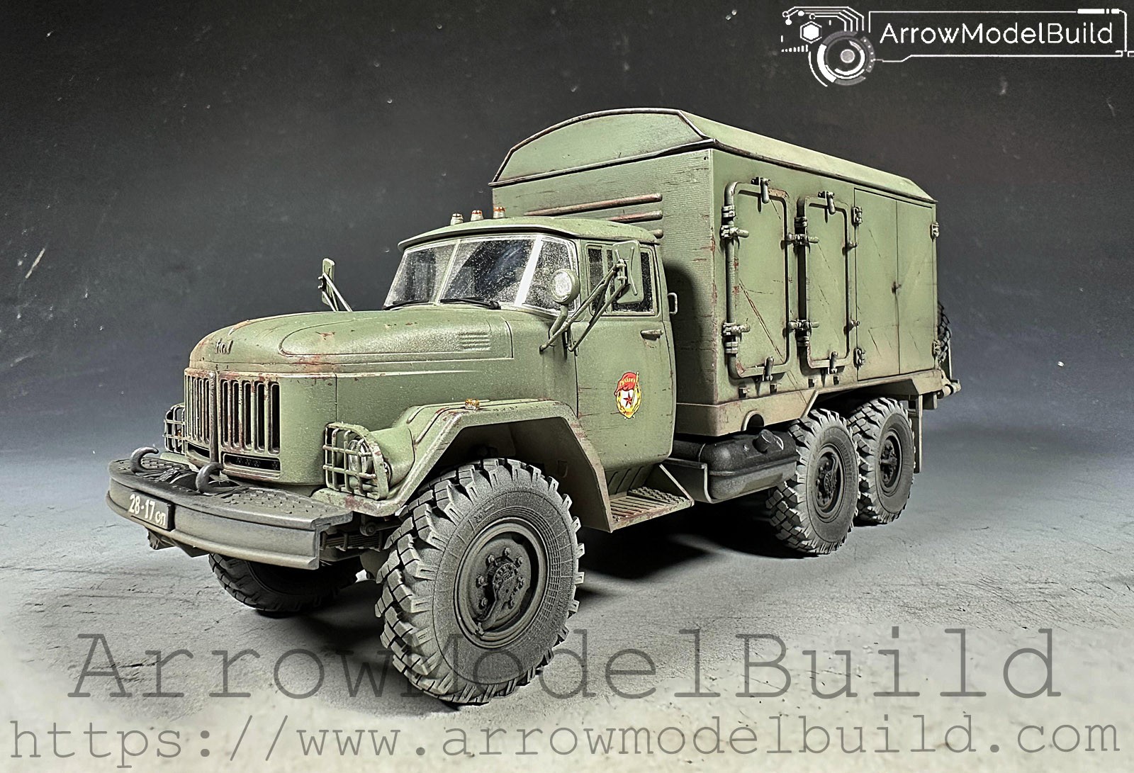Picture of ArrowModelBuild ZIL-131 Transport Truck (2.0) Built & Painted 1/35 Model Kit