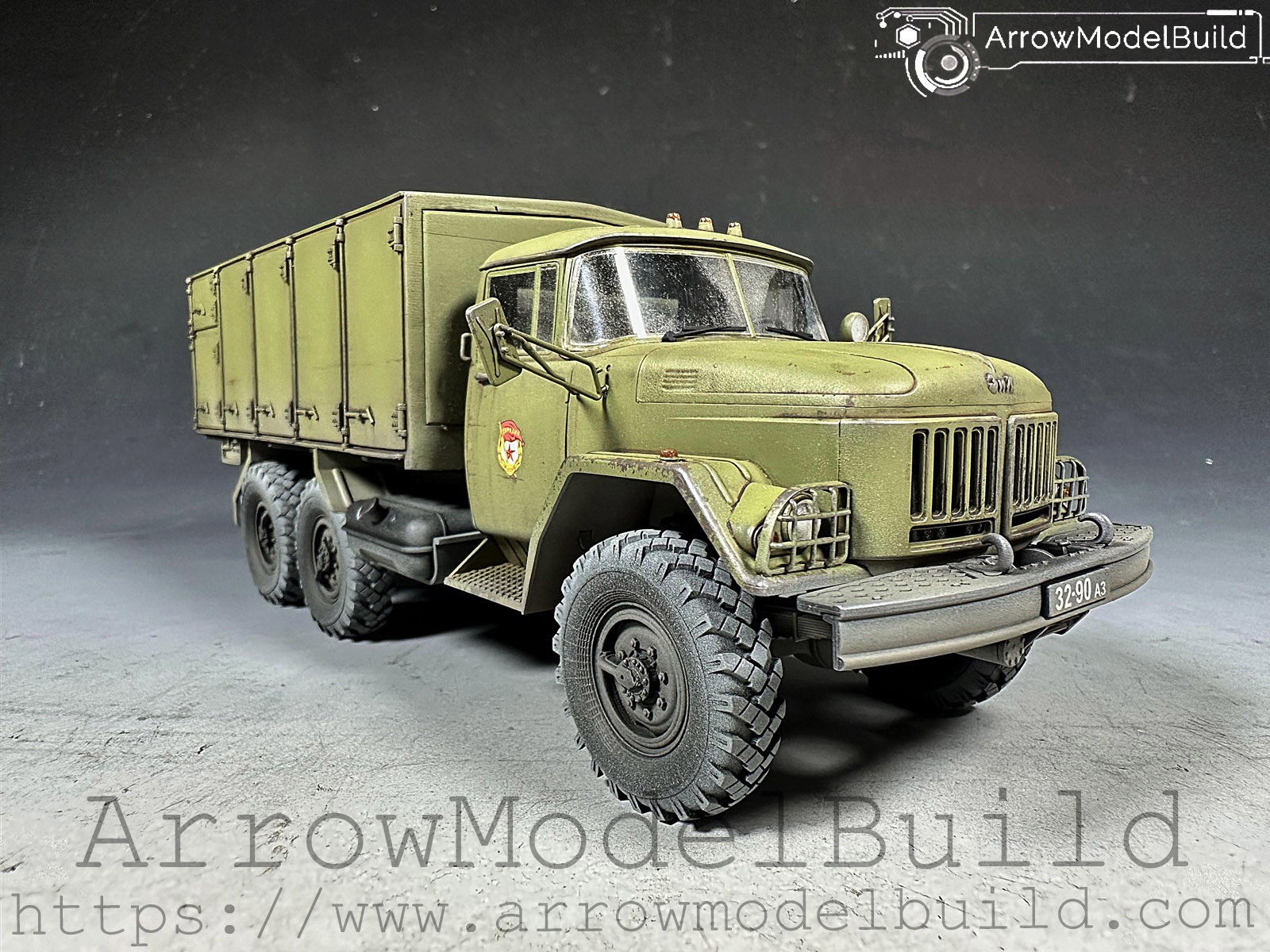 Picture of ArrowModelBuild ZIL-131 Transport Truck Built & Painted 1/35 Model Kit