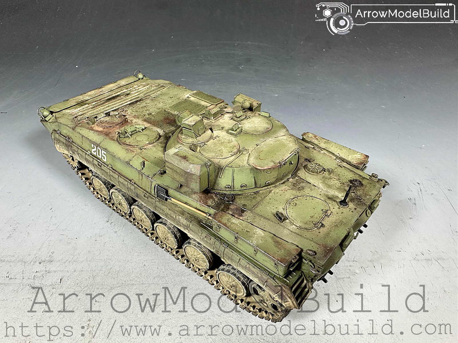 Picture of ArrowModelBuild PRP-4 "Nard" (1V121) Military Tank Built & Painted 1/35 Model Kit