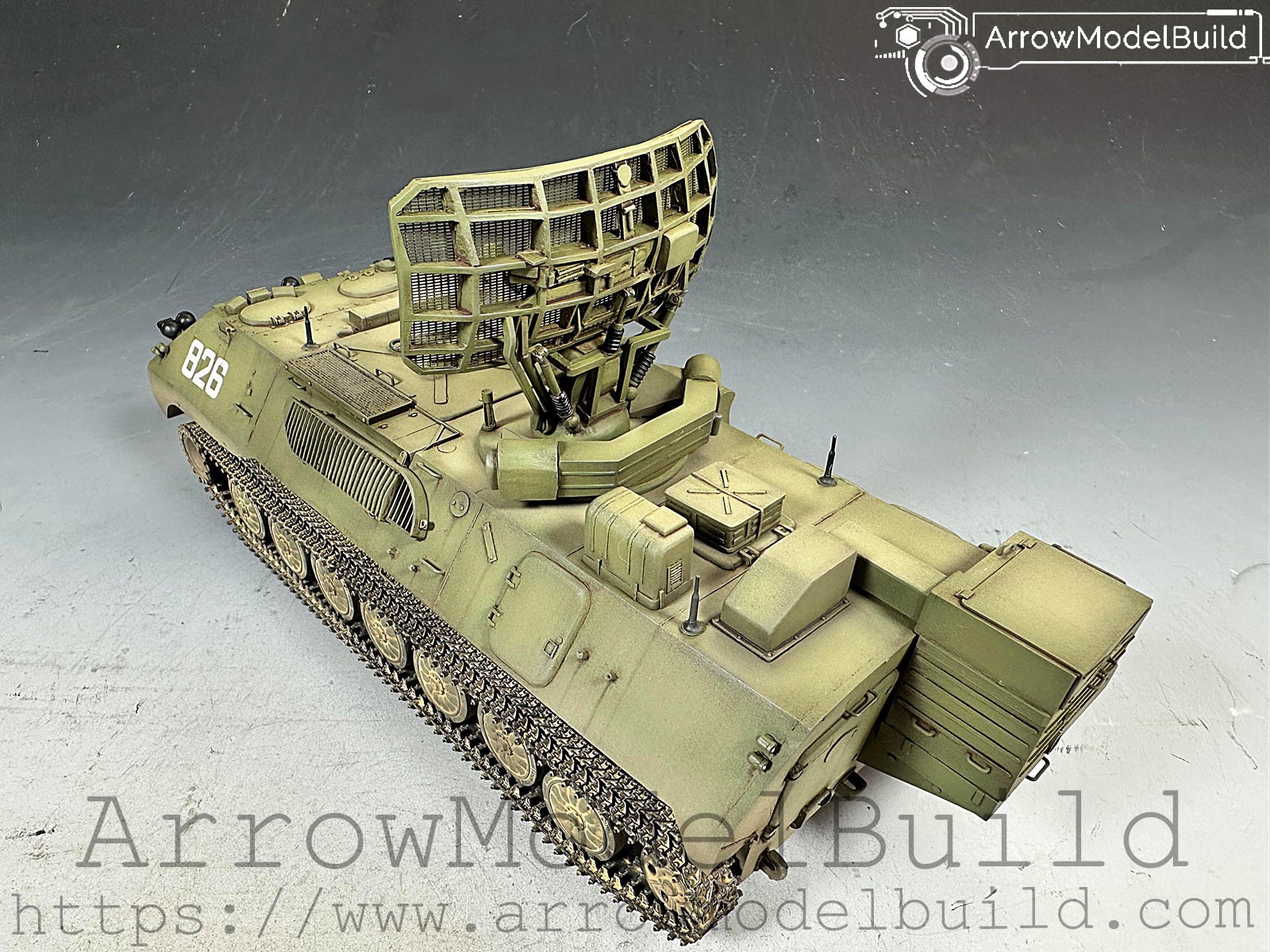 Picture of ArrowModelBuild PPUR-1(9S80)OVOD-M-SV Military Tank Built & Painted 1/35 Model Kit