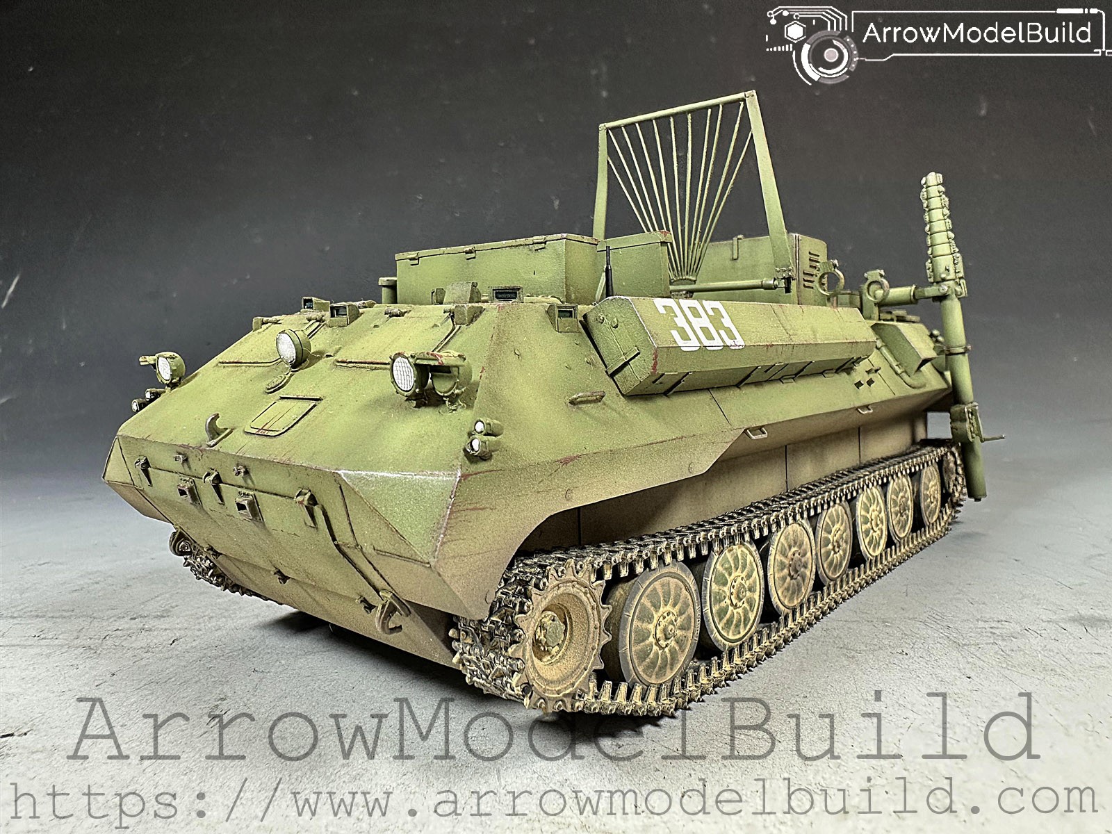 Picture of ArrowModelBuild R-330P Tank Built & Painted 1/35 Model Kit