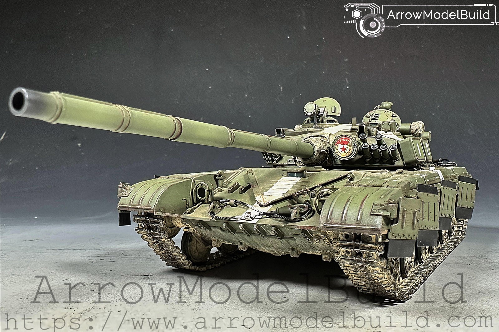 Picture of ArrowModelBuild T-64AK 1979 Military Tank Built & Painted 1/35 Model Kit
