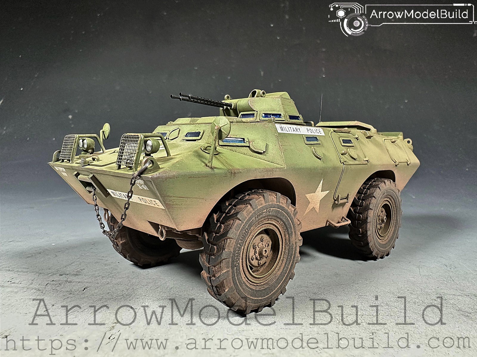 Picture of ArrowModelBuild M706 Military Tank Built & Painted 1/35 Model Kit