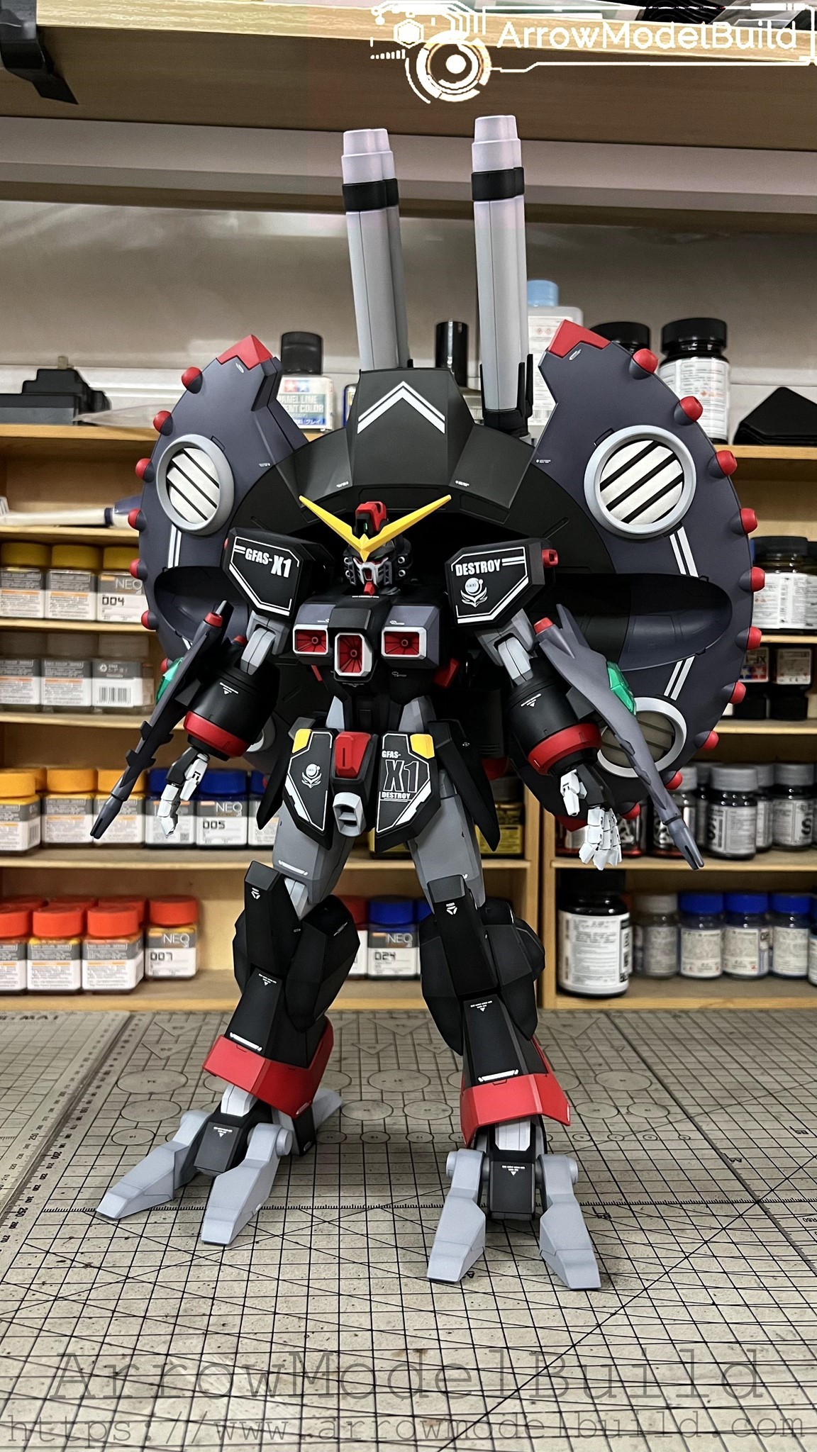 Picture of ArrowModelBuild Destruction Gundam Seed Built & Painted HG 1/144 Model Kit
