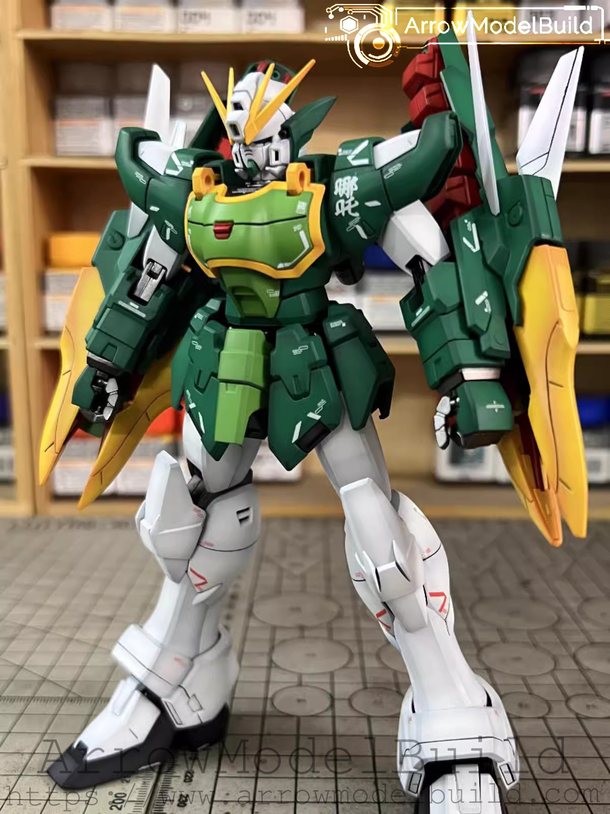 Picture of ArrowModelBuild Double-Headed Dragon Gundam (Advanced Type) Built & Painted 1/100 Model Kit