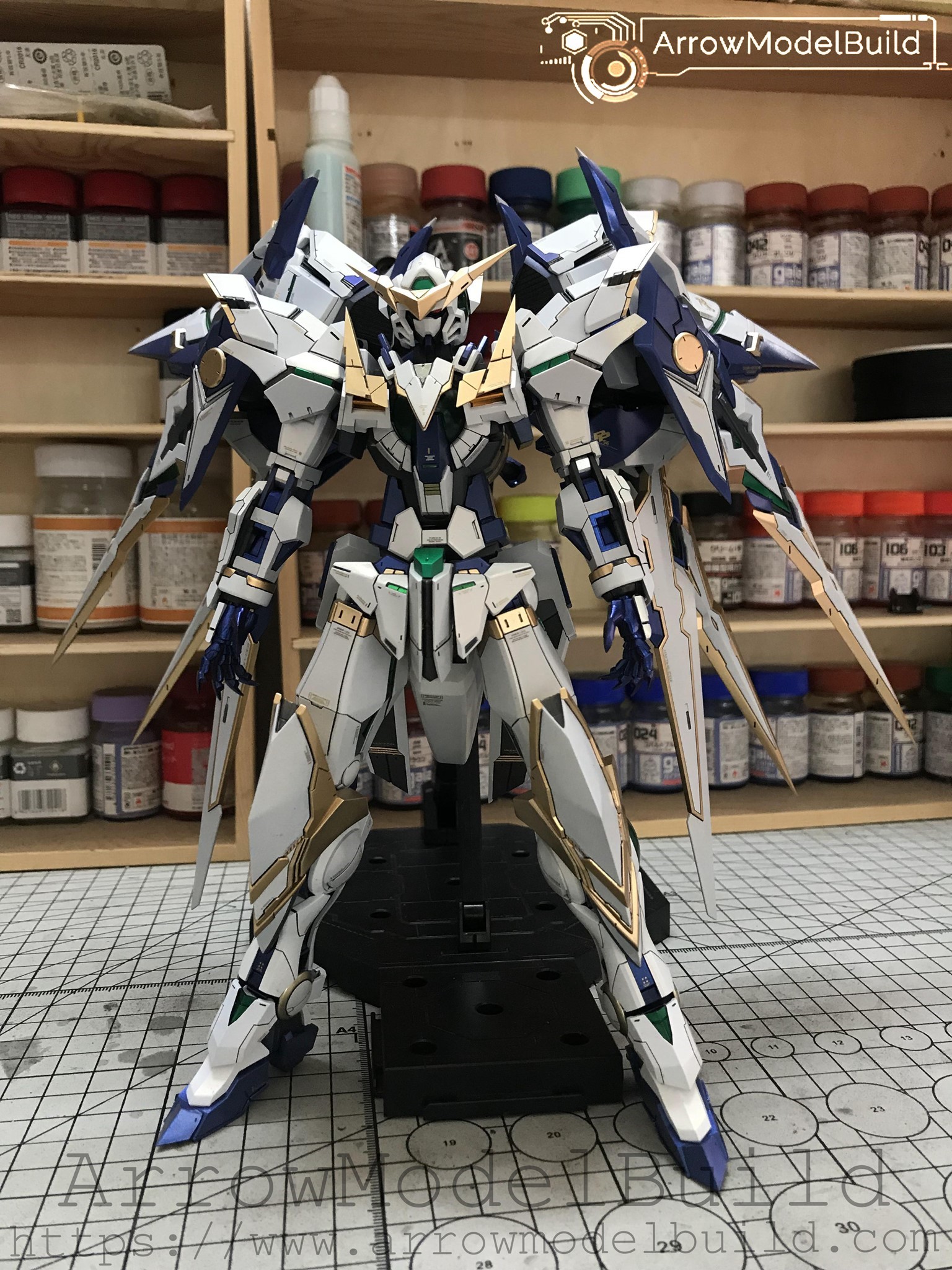 Picture of ArrowModelBuild Amazing Exia Gundam (Custom Color) Built & Painted 1/100 Resin Model Kit