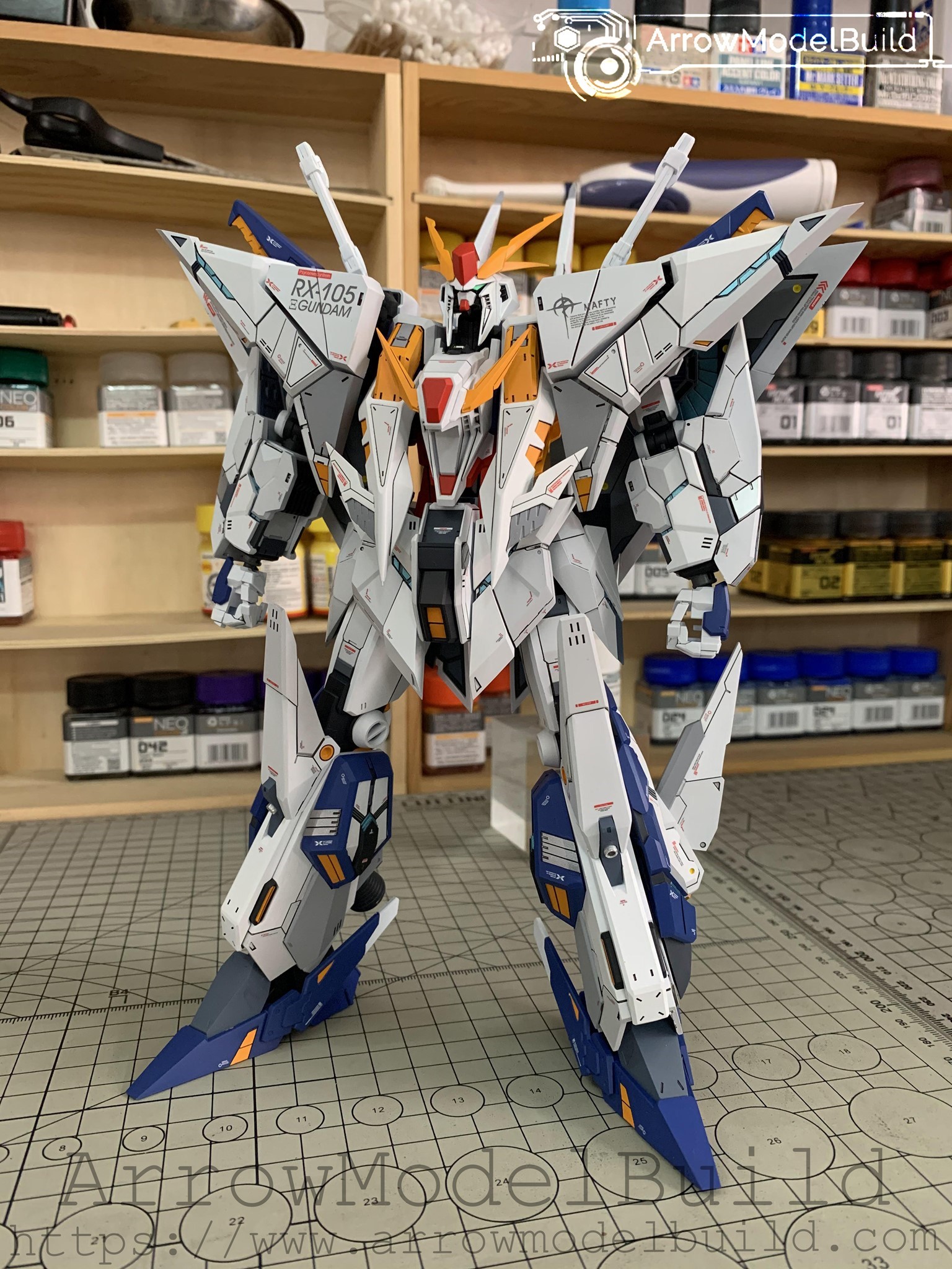 Picture of ArrowModelBuild Gundam Xi Gundam Built & Painted HG 1/144 Resin Model Kit