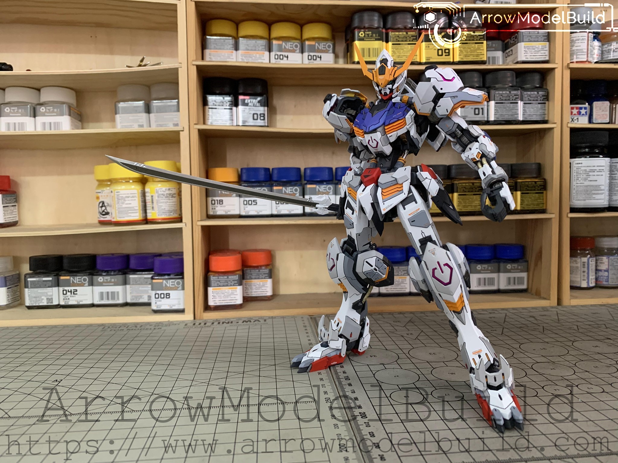 Picture of ArrowModelBuild Barbatos Gundam (Version 3) Built & Painted 1/100 Resin Model Kit