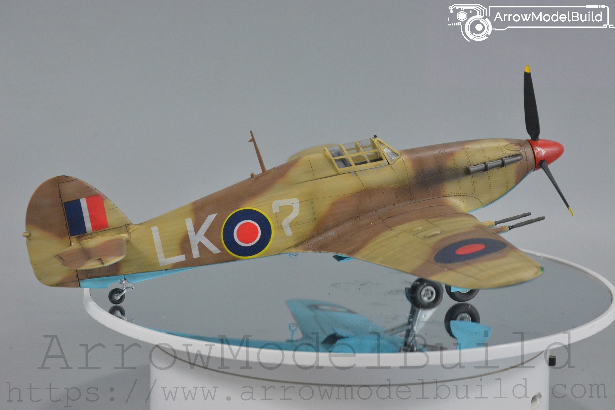 Picture of ArrowModelBuild Hawker Hurricaner Built & Painted 1/48 Model Kit