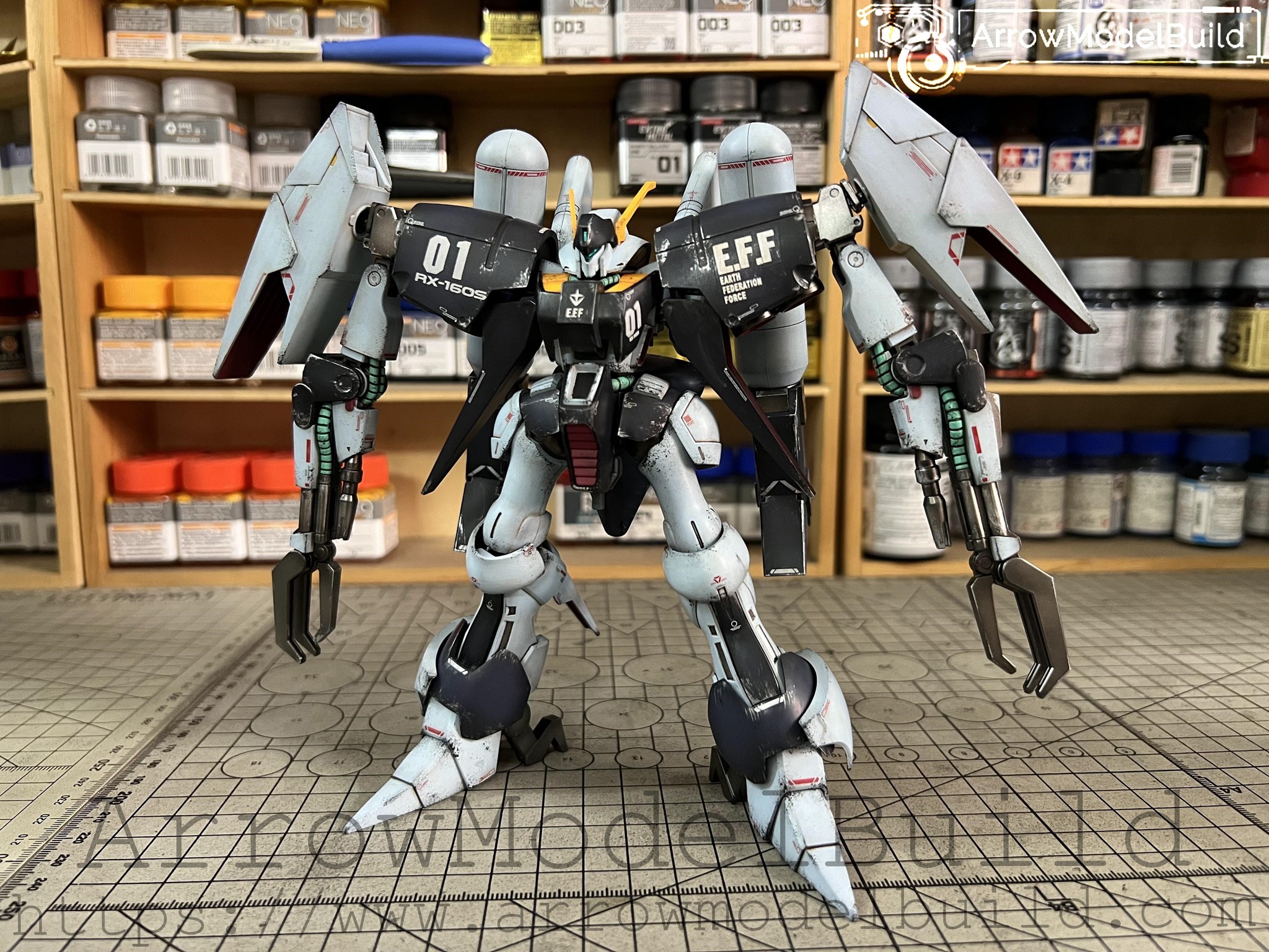 Picture of ArrowModelBuild Byalant Custom (Shadow Effect) Built & Painted HG 1/144 Model Kit