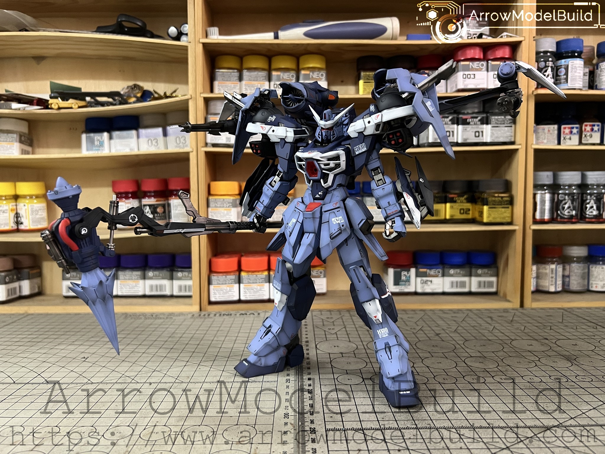 Picture of ArrowModelBuild Aile Calamity Gundam Built & Painted FM 1/100 Model Kit