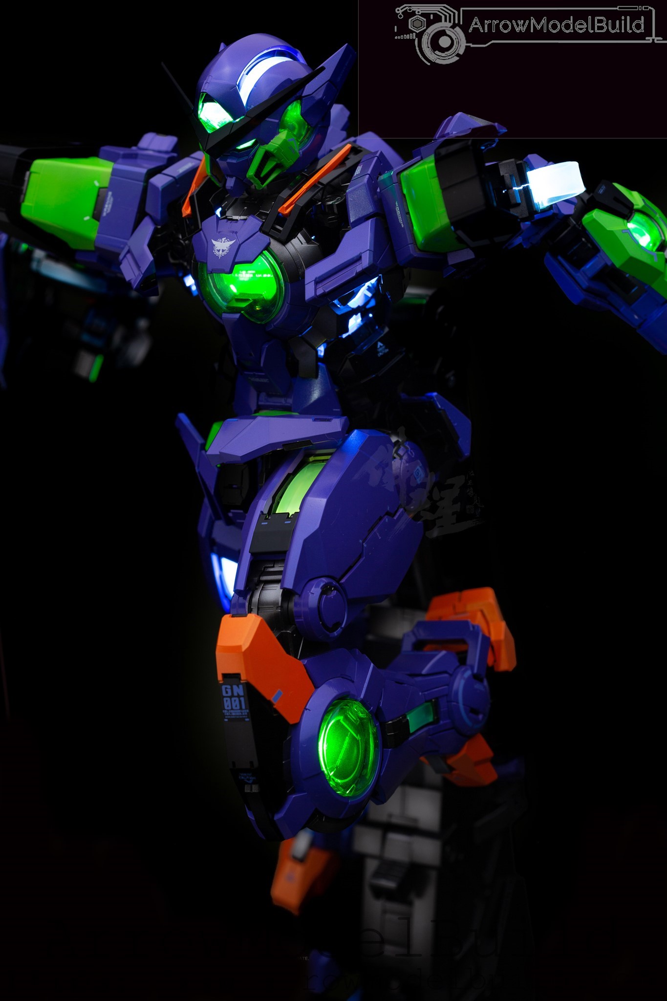 Picture of ArrowModelBuild Exia Gundam (Custom Color) Built & Painted PG 1/60 Model Kit