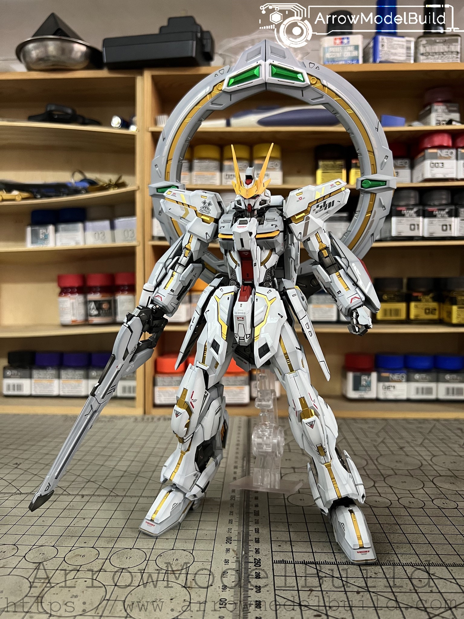 Picture of ArrowModelBuild Stargazer Gundam Built & Painted 1/100 Model Kit