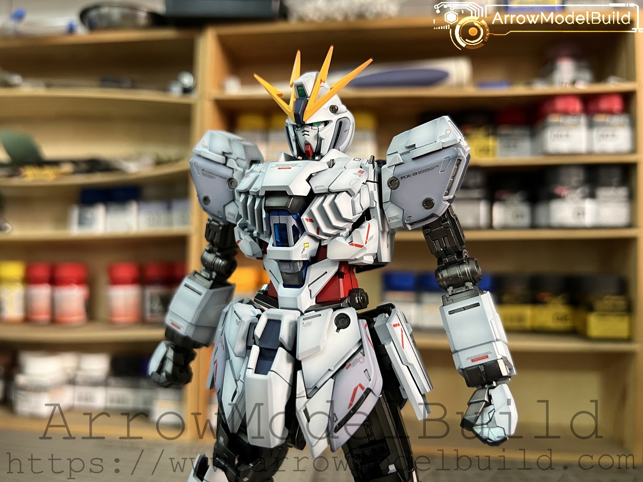 Picture of ArrowModelBuild Narrative Gundam (C-Packs) Built & Painted MG 1/100 Model Kit