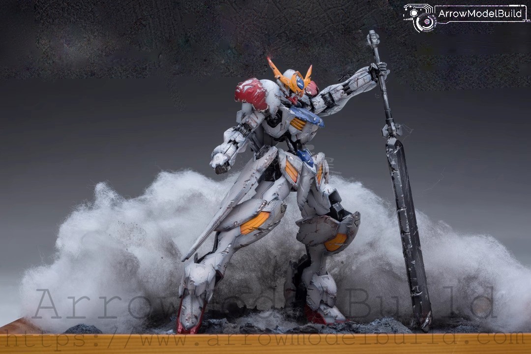 Picture of ArrowModelBuild Barbatos Lupus Gundam and Stand Built & Painted HG 1/144 Model Kit