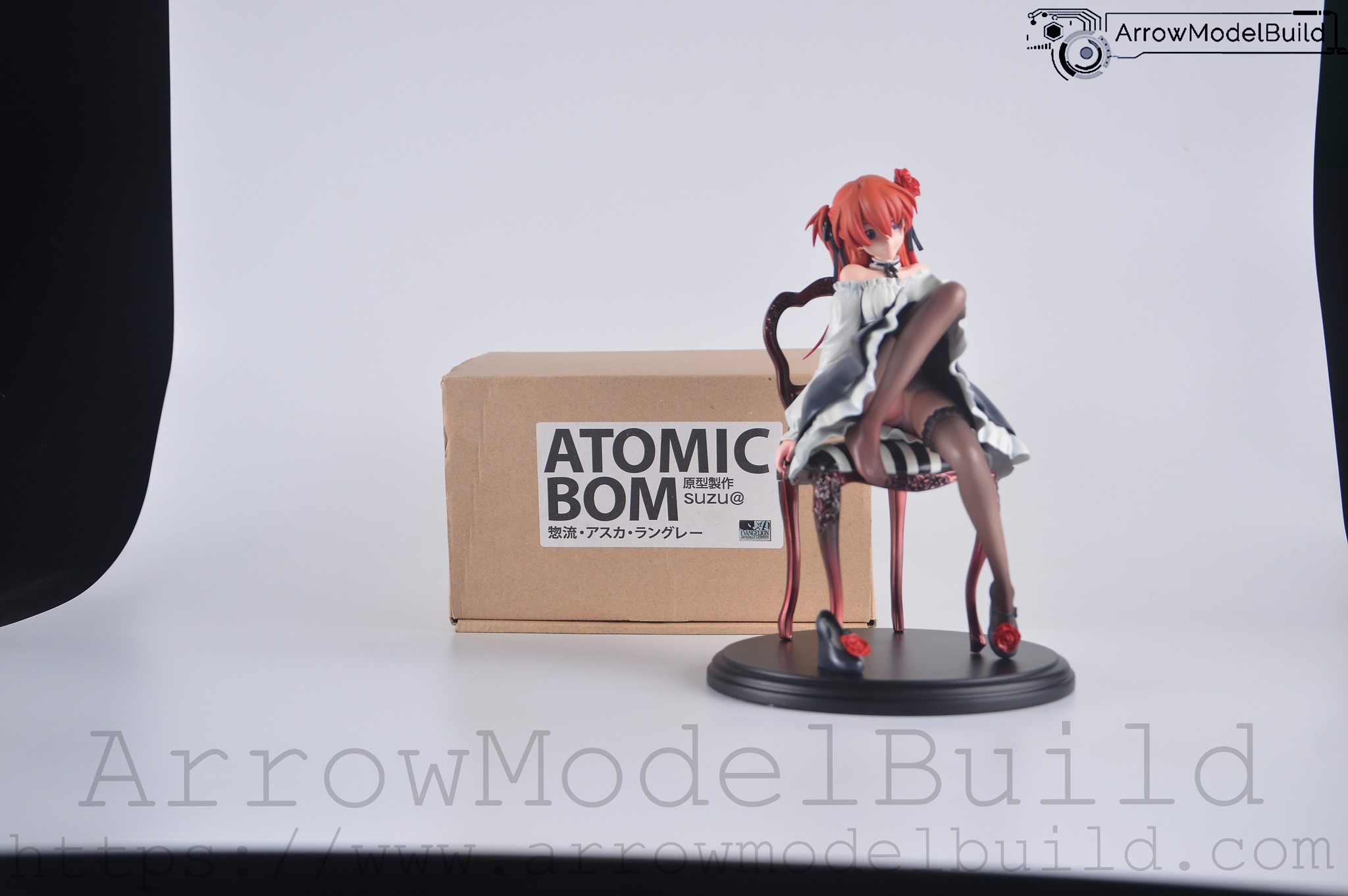 Picture of ArrowModelBuild Asuka on Chair Built and Painted Resin Model Kit