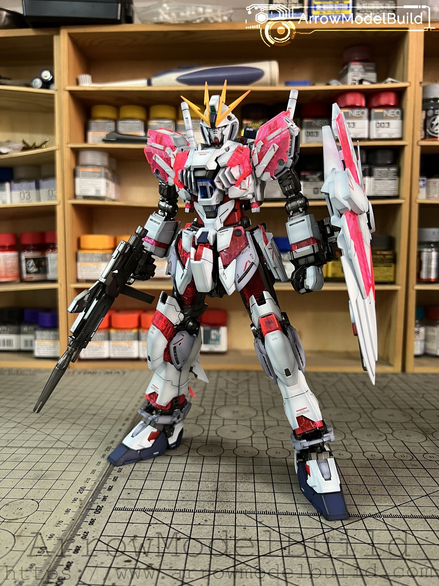 Picture of ArrowModelBuild Narrative Gundam (Shaping) Built & Painted MG 1/100 Model Kit