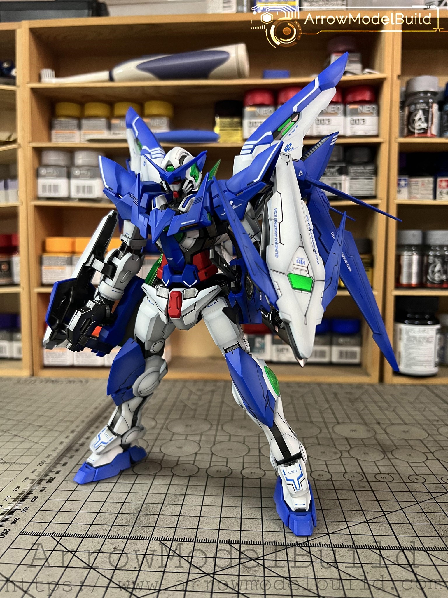 Picture of ArrowModelBuild Amazing Exia Gundam (Shaping 2.0) Built & Painted MG 1/100 Model Kit