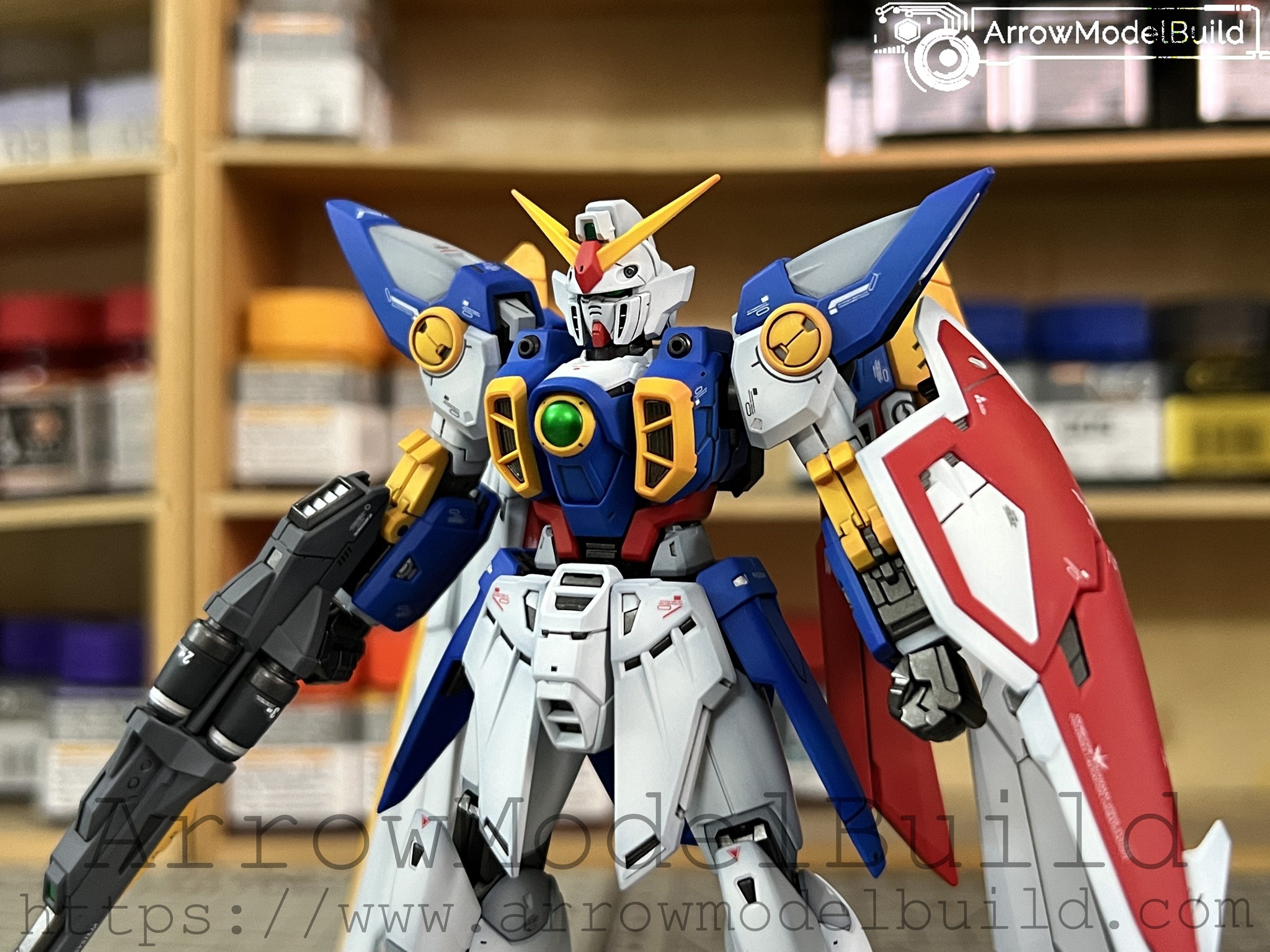 Picture of ArrowModelBuild Wing Gundam Built & Painted RG 1/144 Model Kit