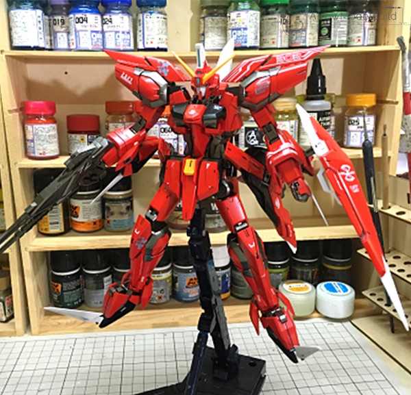 Picture of ArrowModelBuild Aegis Gundam Built & Painted MG 1/100 Model Kit