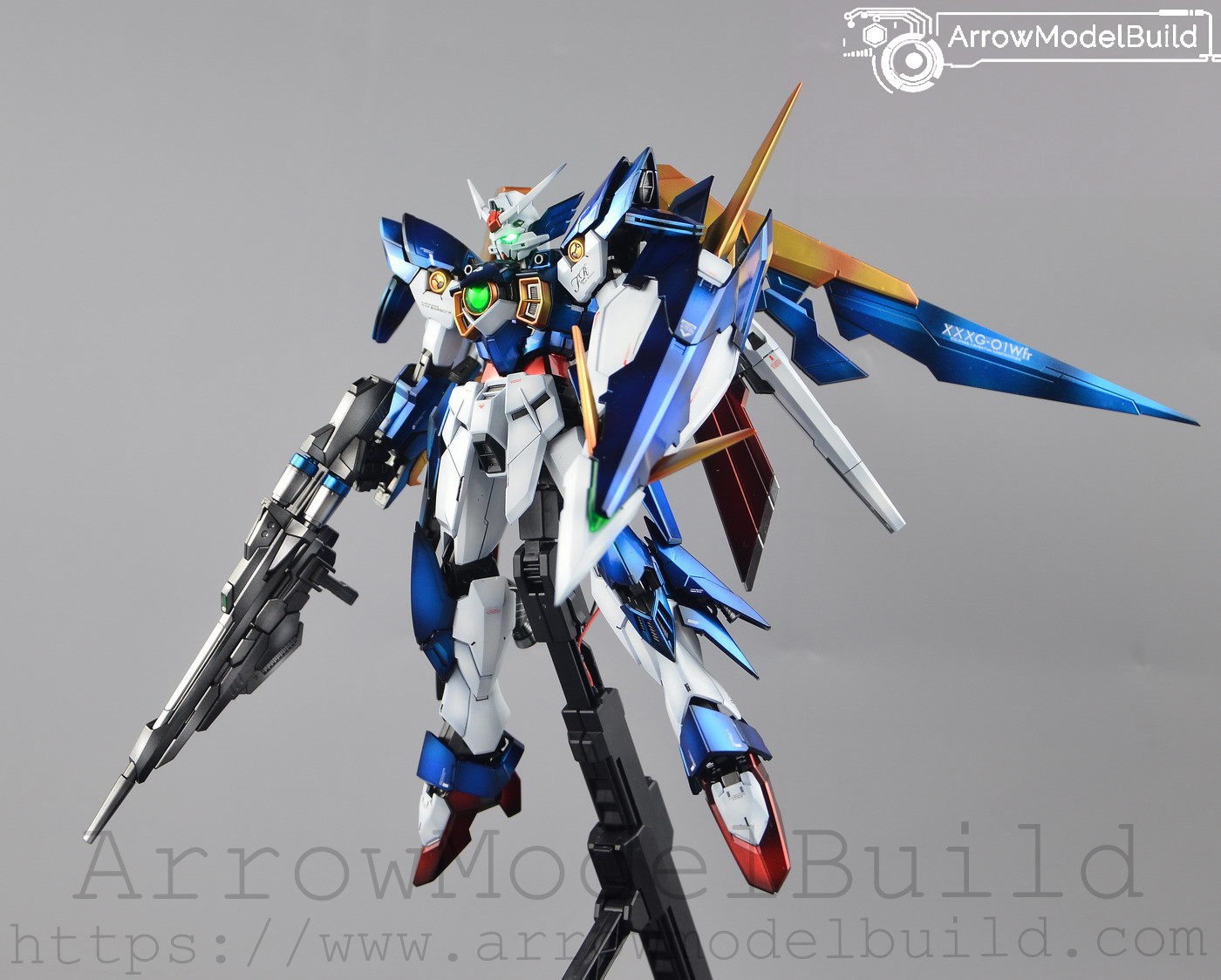 Picture of ArrowModelBuild Wing Gundam Fenice Rinascita (Custom Color) with LED Built & Painted MG 1/100 Model Kit 