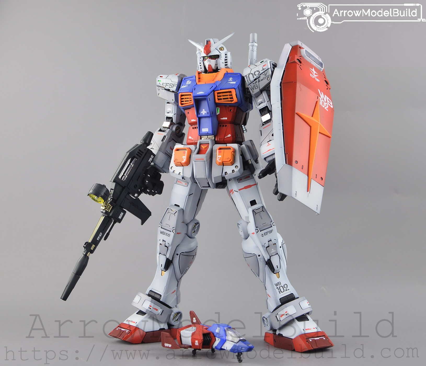 Picture of ArrowModelBuild Gundam RX-78-2 (Shaping 2.0) Built & Painted PG 1/60 Model Kit