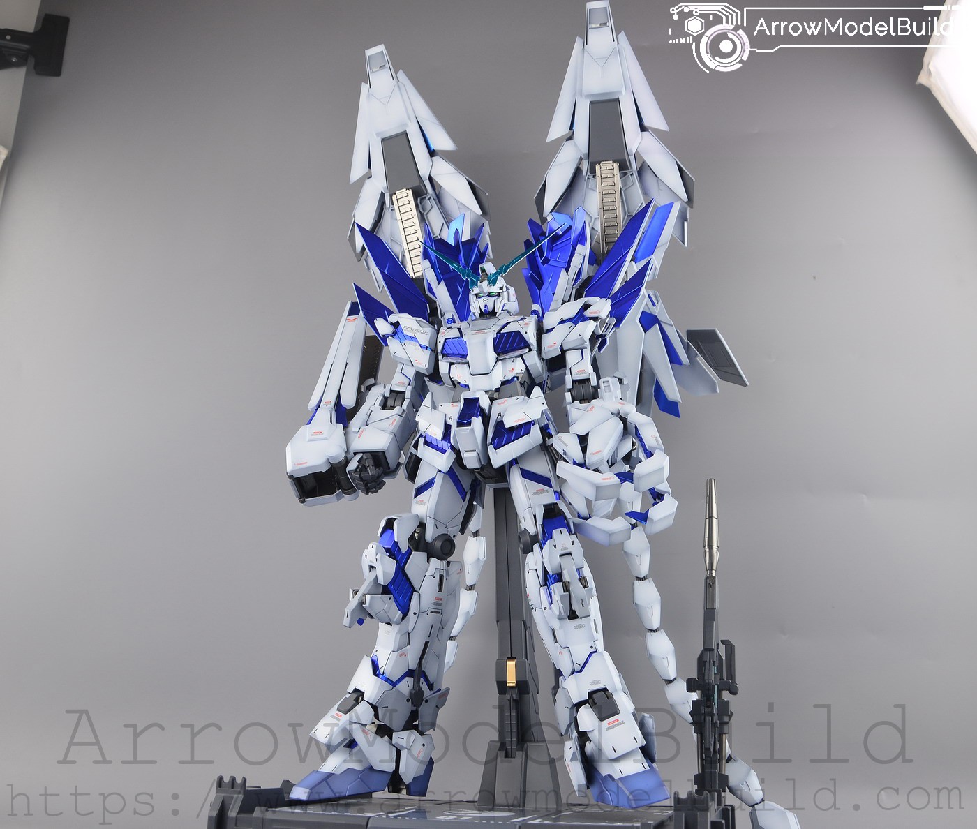 Picture of ArrowModelBuild Unicorn Fighter Perfectibility Gundam Built & Painted PG 1/60 Model Kit