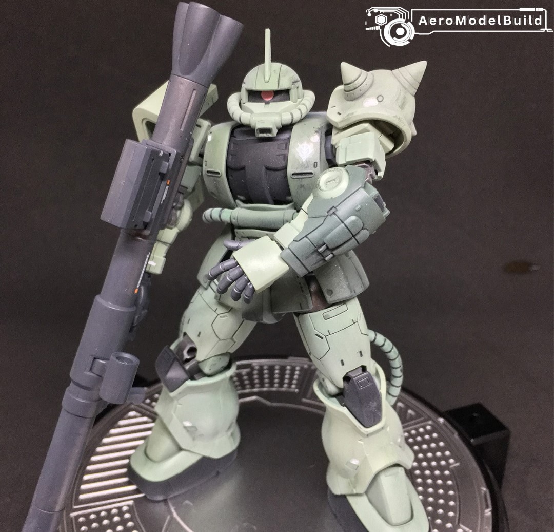 Picture of AeroModelBuild Zaku Type C/ C-5 (Weathering) Built & Painted HG 1/144 Model Kit 