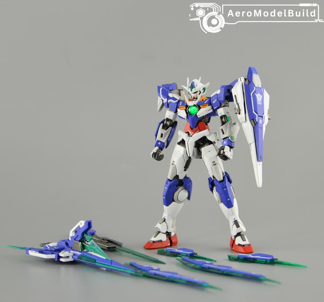 Picture of AeroModelBuild Gundam 00Q Full Saber Built & Painted RG 1/144 Model Kit