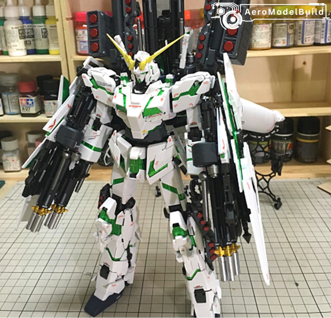 Picture of AeroModelBuild Full Armor Unicorn Gundam Ver Ka Built & Painted MG 1/100 Model Kit