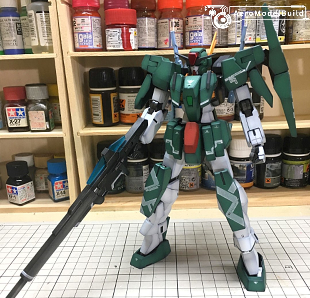 Picture of AeroModelBuild Cherudim Gundam Built & Painted 1/100 Model Kit