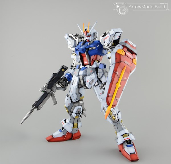 Picture of ArrowModelBuild Aile Strike & Sky Grasper Gundam Built & Painted PG 1/60 Model Kit