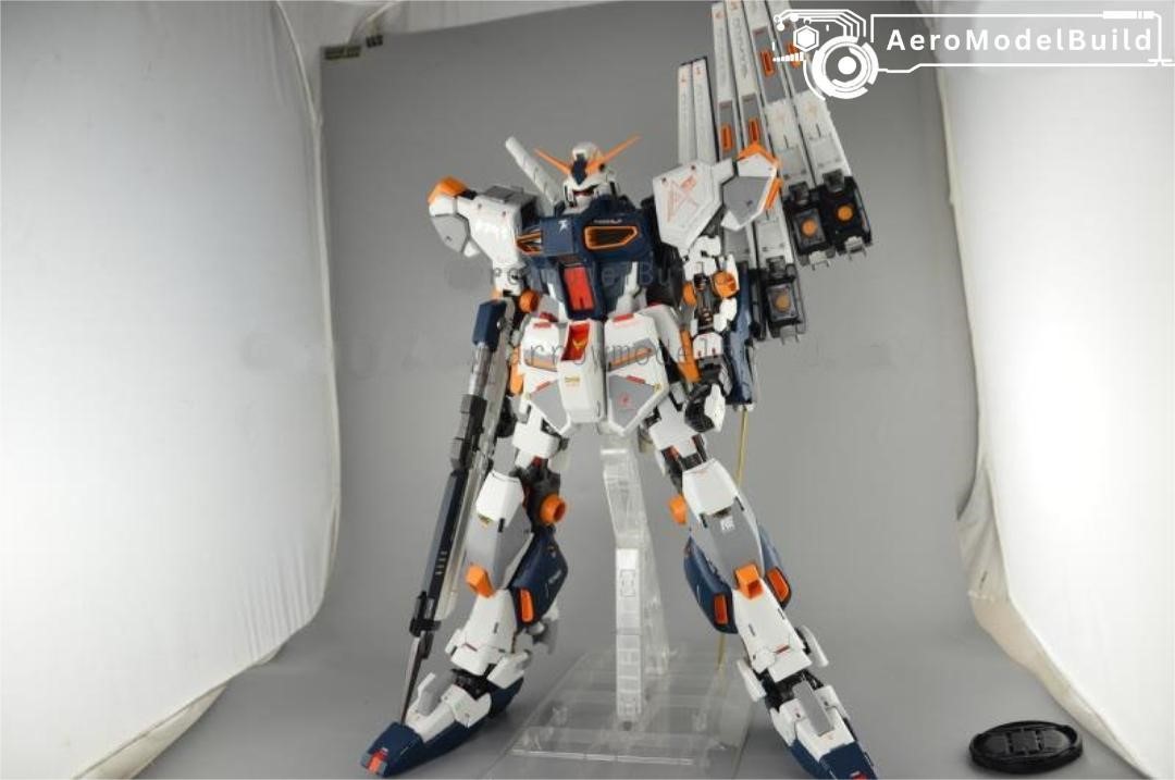 Picture of AeroModelBuild Nu Gundam Built & Painted 1/48 Model Kit