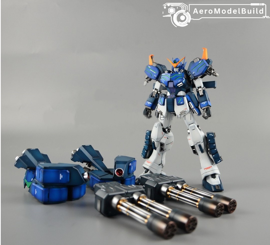 Picture of AeroModelBuild Heavyarms Custom Gundam Hedgehog Built & Painted MG 1/100 Model Kit