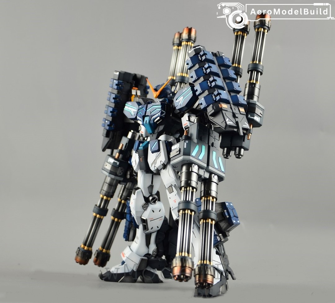 Picture of AeroModelBuild Heavyarms Gundam EW (IGEL Unit) Customs Color Built & Painted MG 1/100 Model Kit