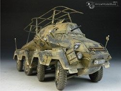 Picture of ArrowModelBuild Sd.Kfz.263 Military Vehicle Built & Painted 1/35 Model Kit