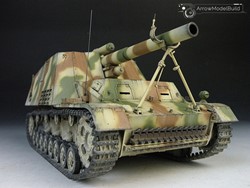 Picture of ArrowModelBuild SdKfz 165 Hummel Tank Built & Painted 1/35 Model Kit