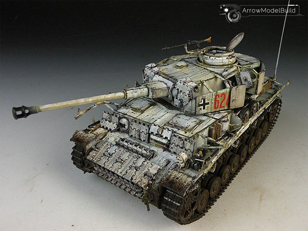 Picture of ArrowModelBuild Panzer IV Tank (On the Snow) Built & Painted 1/35 Model Kit
