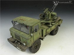 Picture of ArrowModelBuild GAZ-66 Military Vehicle Built & Painted 1/35 Model Kit